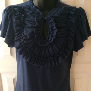 Ruffled shirt